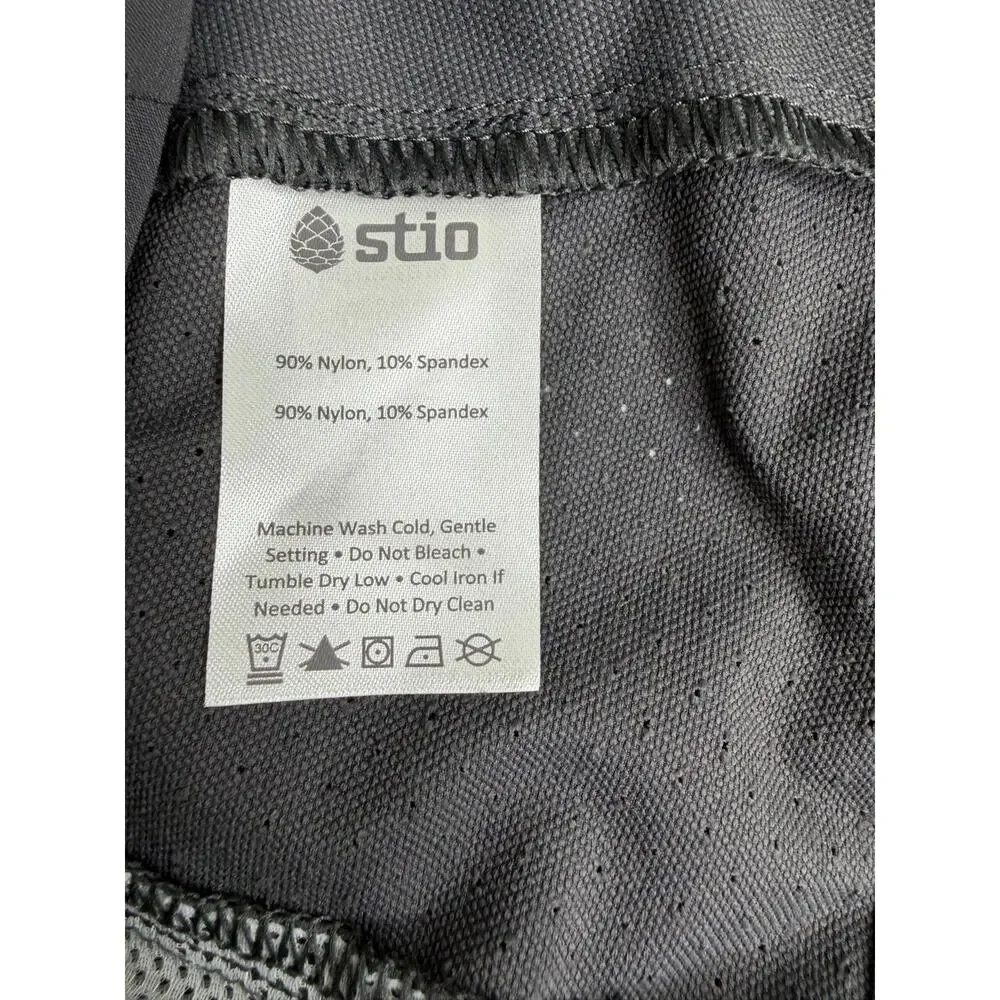 Stio Women's OPR Shorts Sz 10x11.5 in Charcoal Gray Biking Cycling Hiking